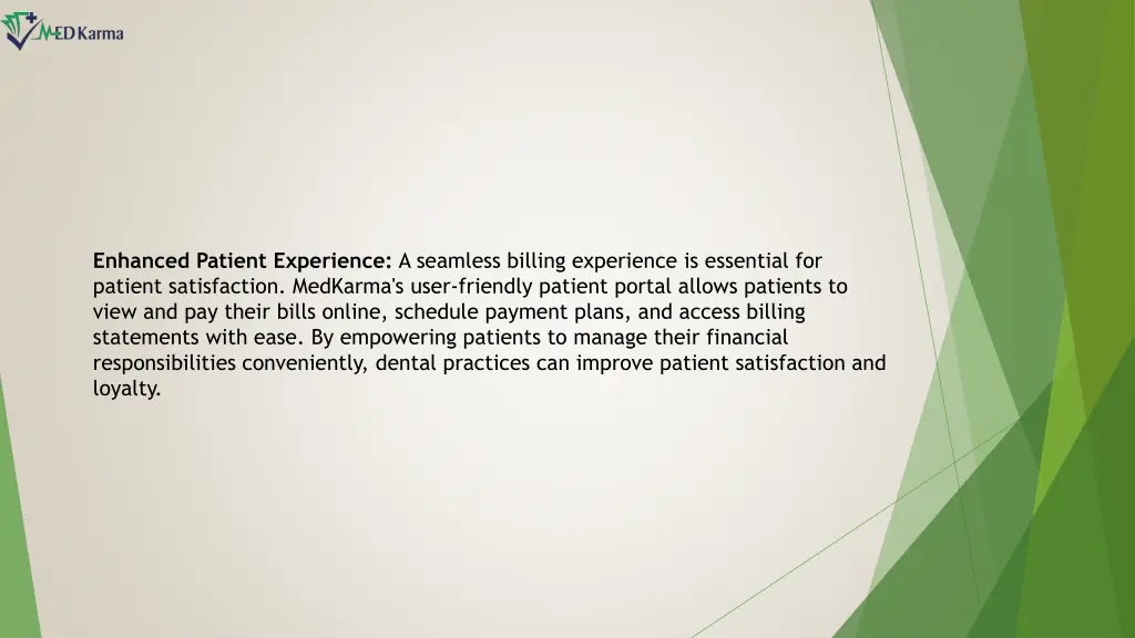 enhanced patient experience a seamless billing