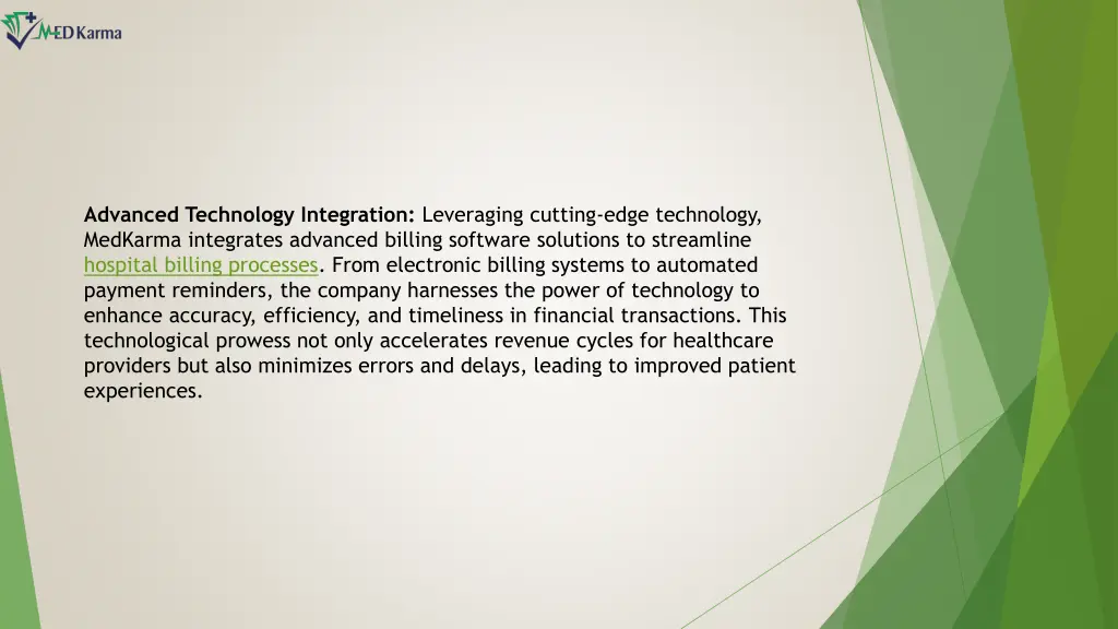 advanced technology integration leveraging
