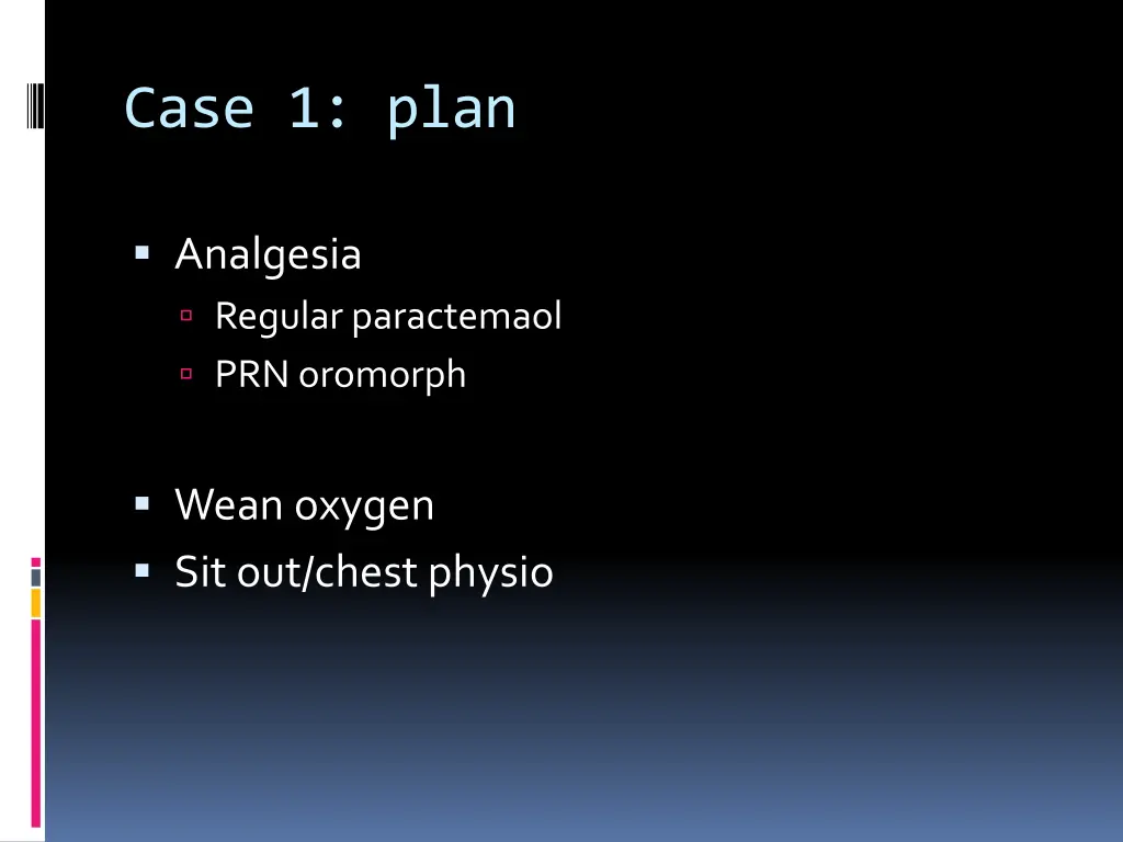 case 1 plan