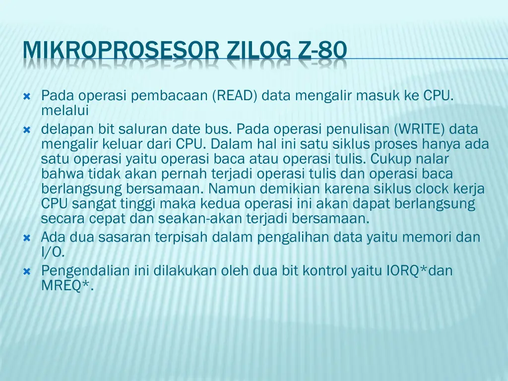 mikroprosesor zilog z 80 3