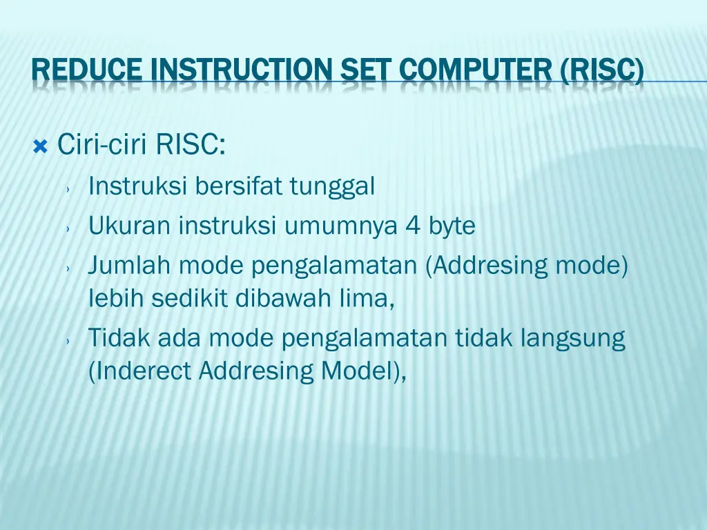 reduce instruction set computer ris reduce 1