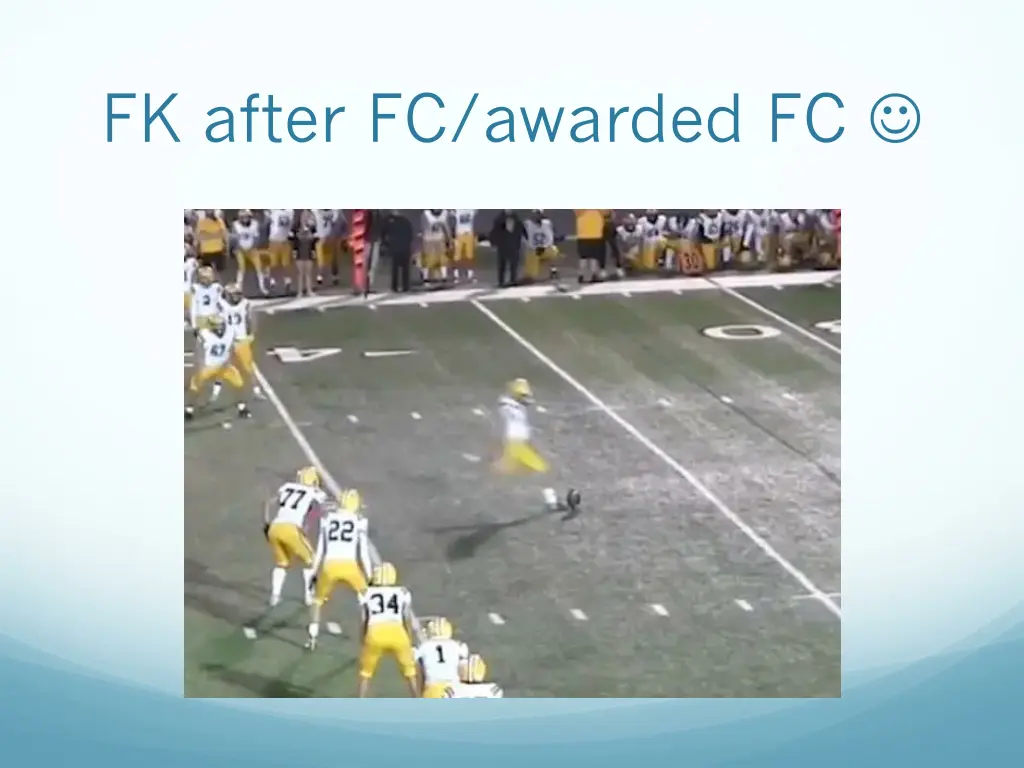 fk after fc awarded fc
