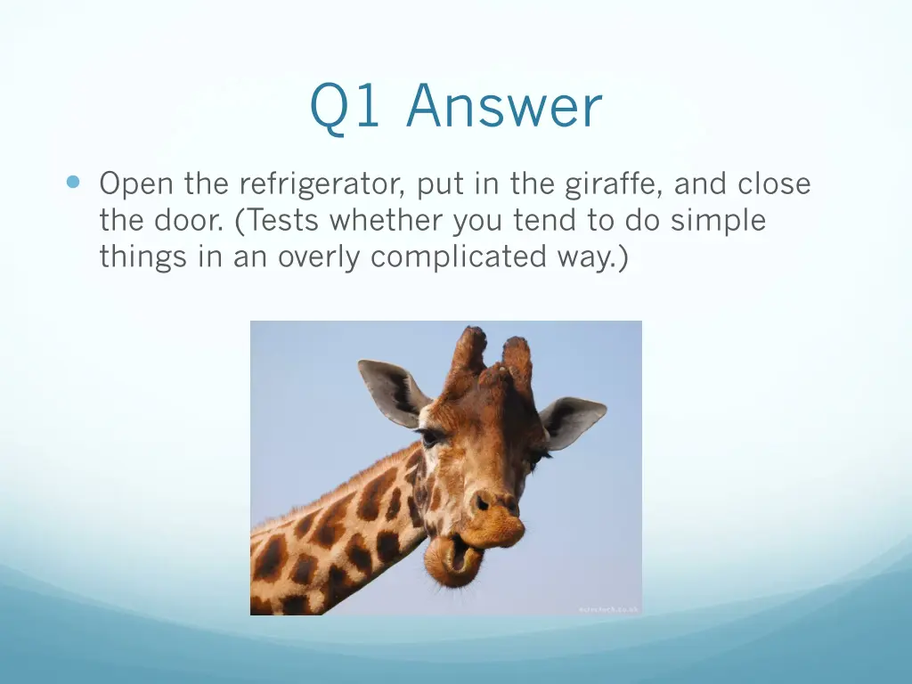 q1 answer