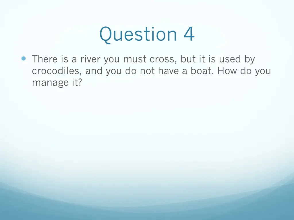 question 4