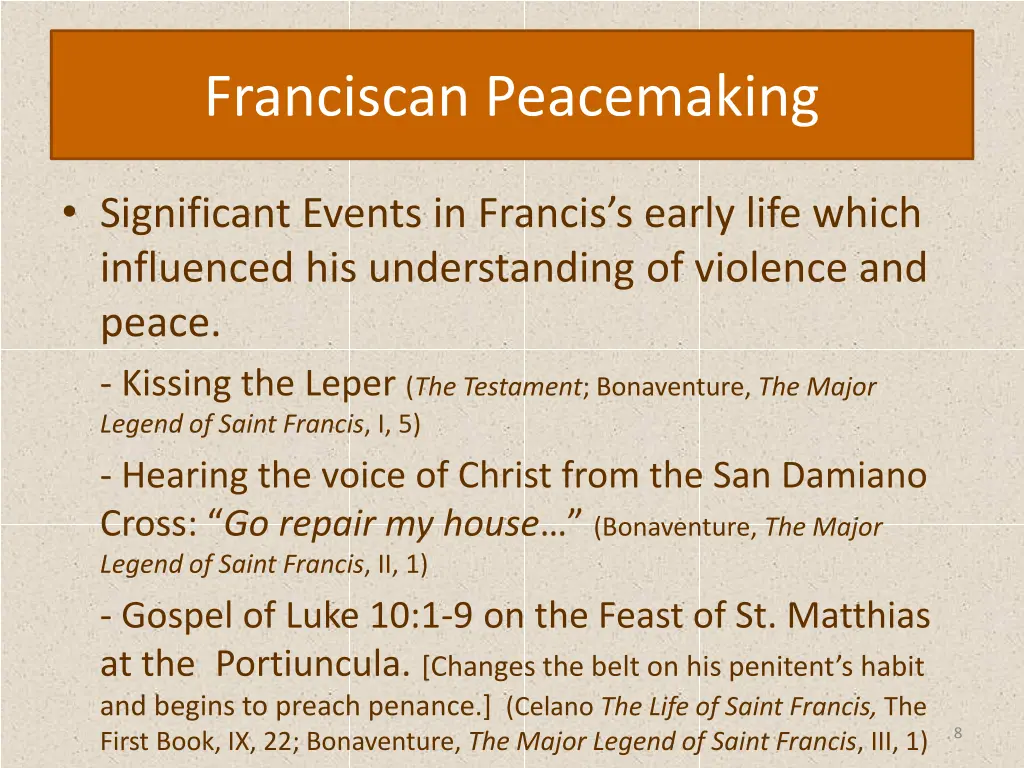 franciscan peacemaking 7