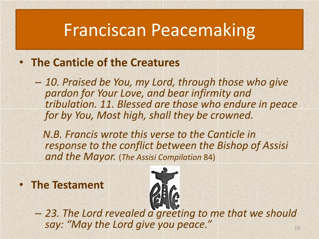 franciscan peacemaking 9