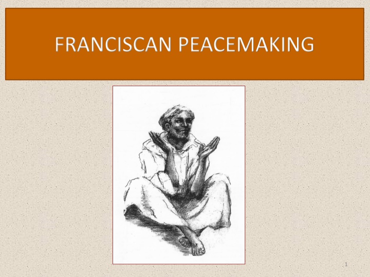 franciscan peacemaking