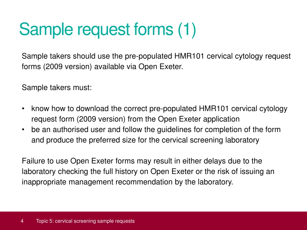 sample request forms 1