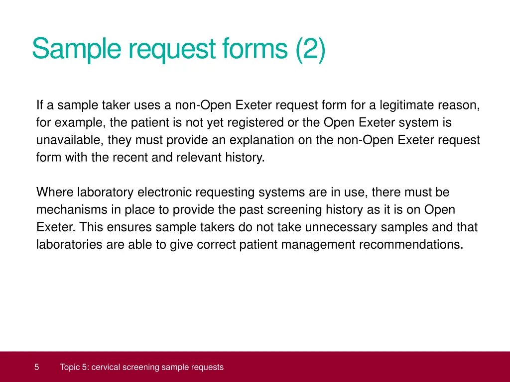 sample request forms 2