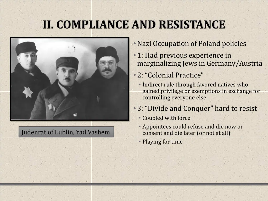 ii compliance and resistance 2