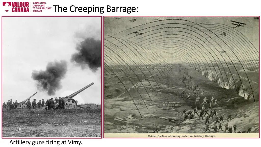 the creeping barrage the creeping barrage