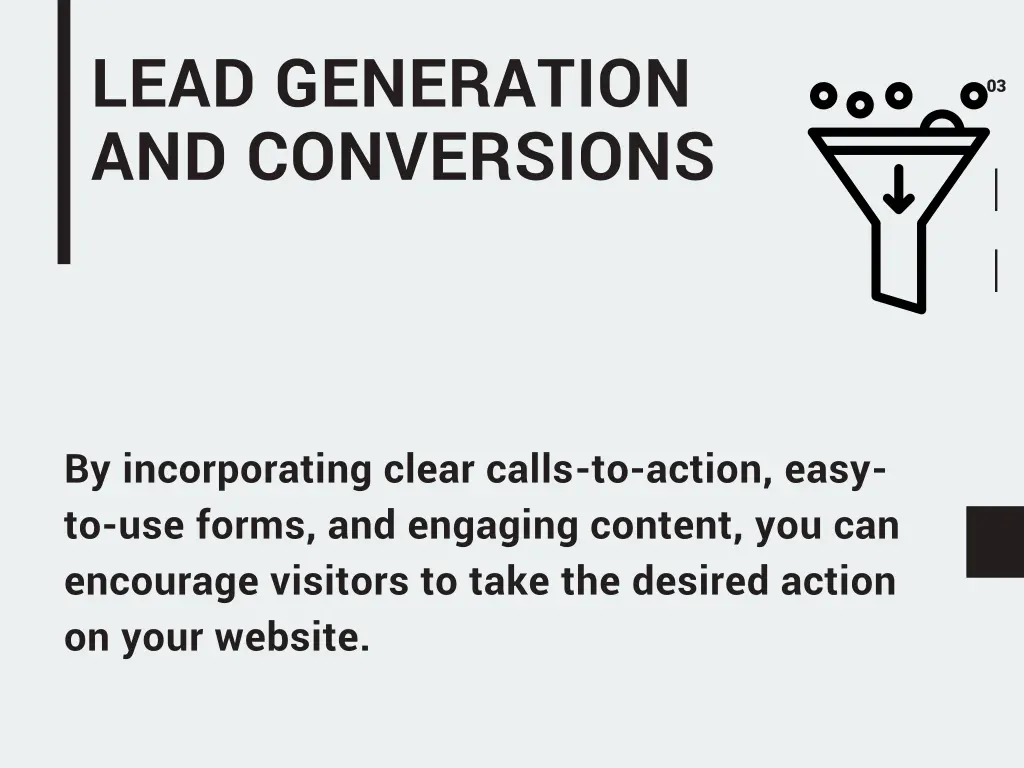 lead generation and conversions