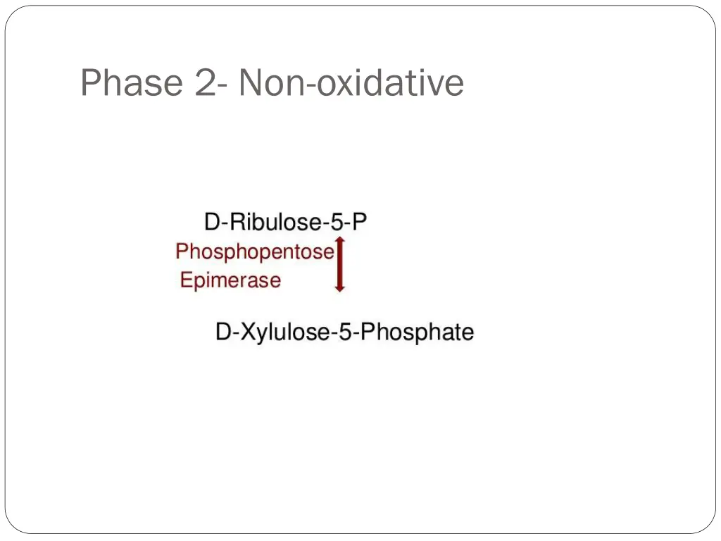 phase 2 non oxidative