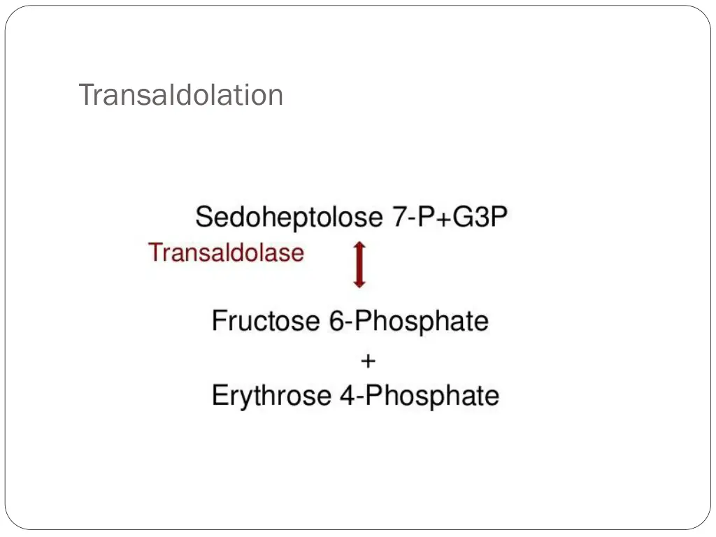 transaldolation