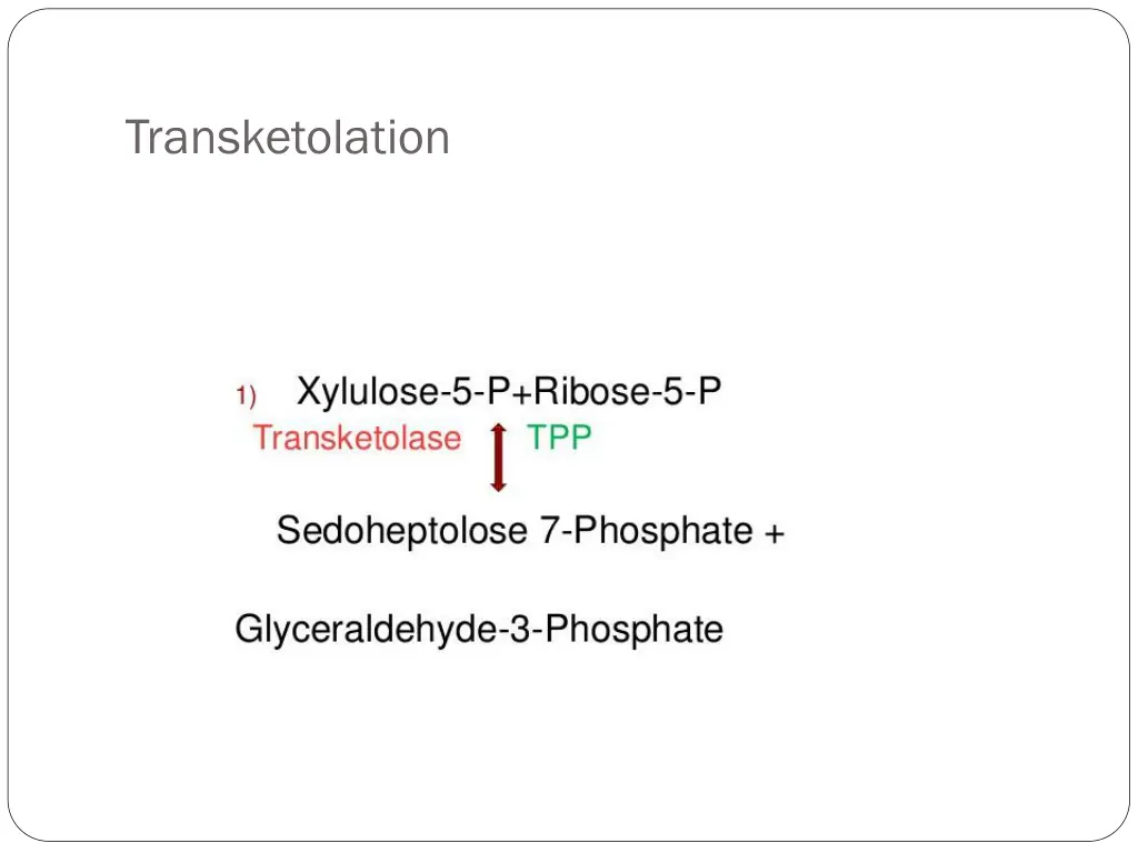 transketolation