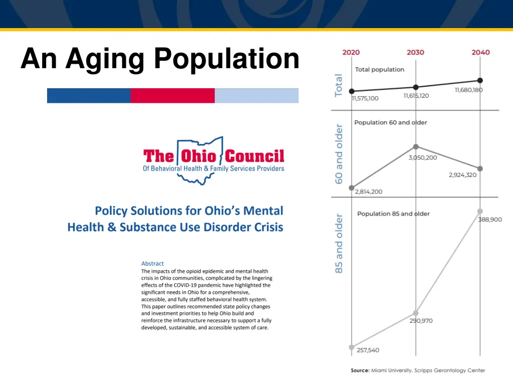 an aging population 2