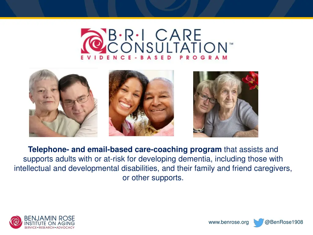 telephone and email based care coaching program