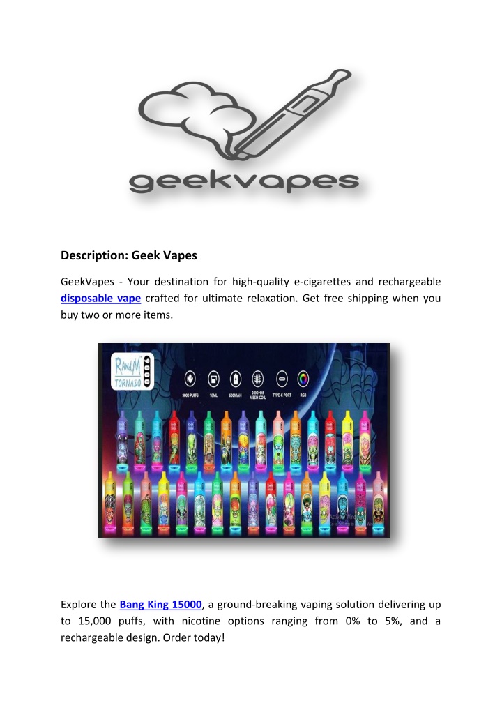 description geek vapes