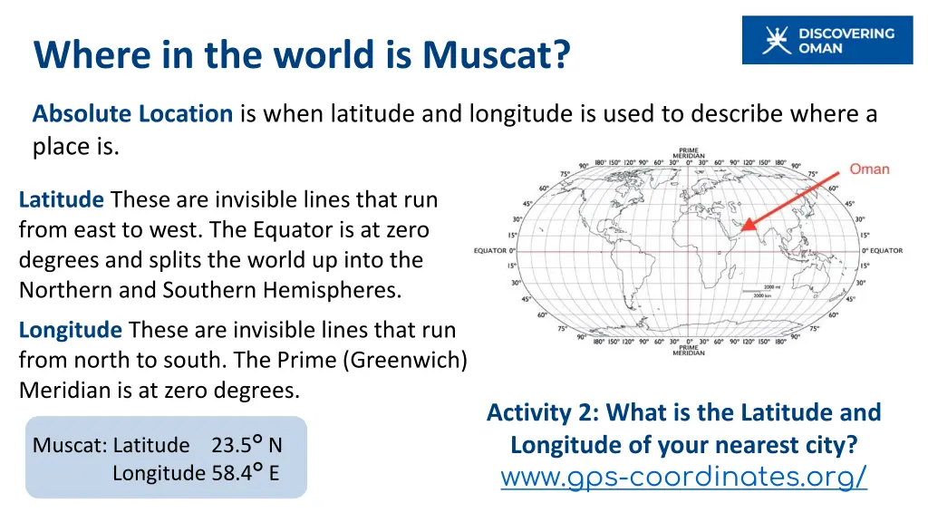 where in the world is muscat