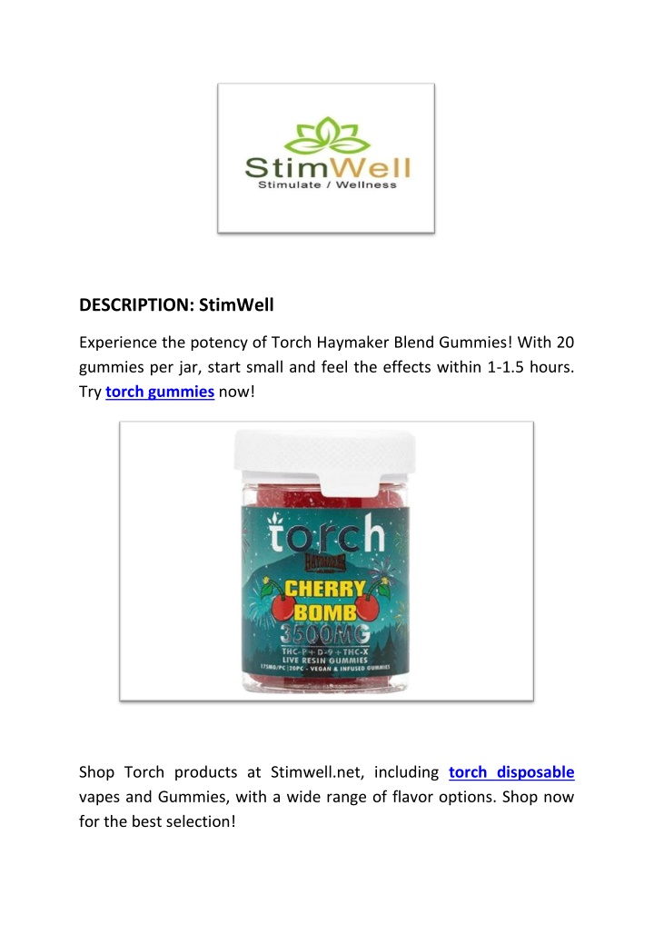 description stimwell