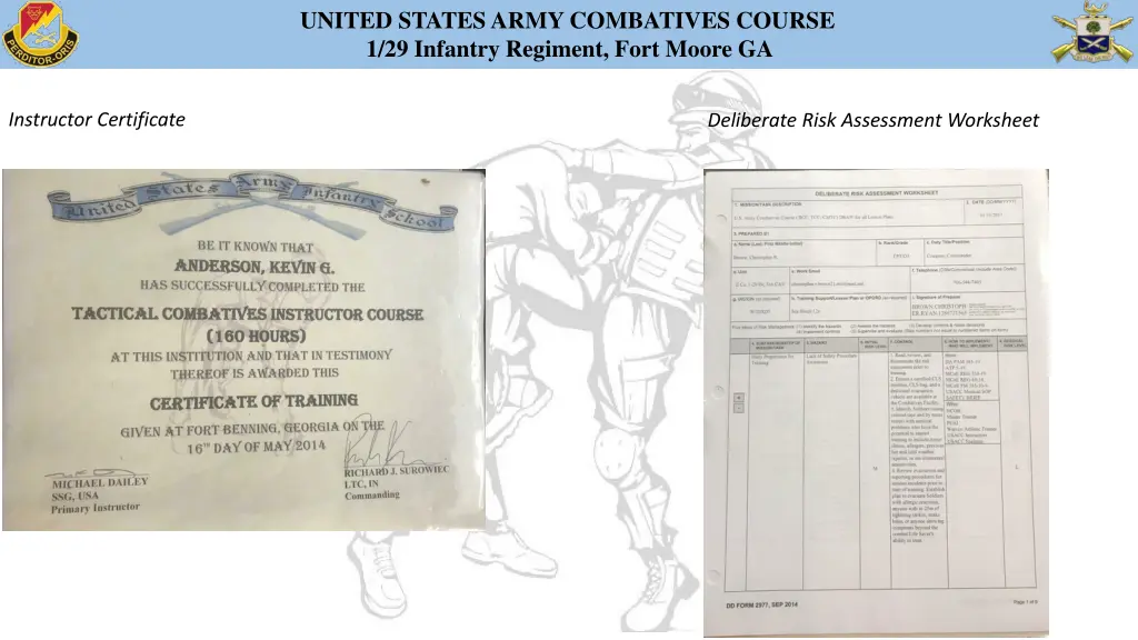 united states army combatives course 1