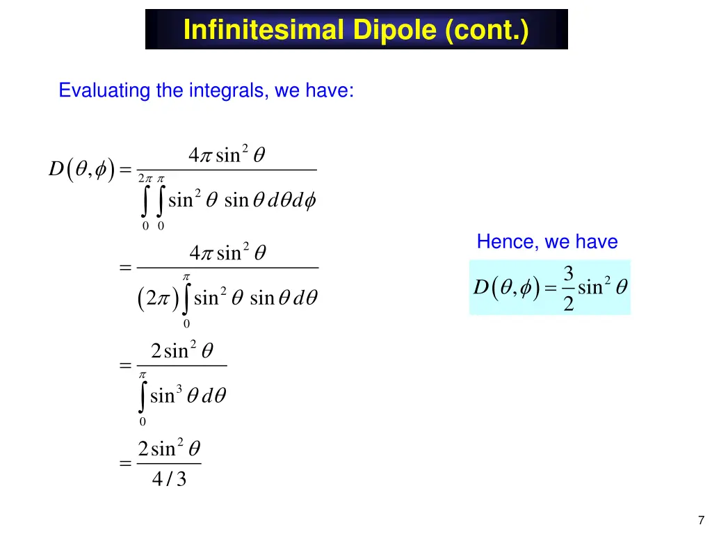 infinitesimal dipole cont 4