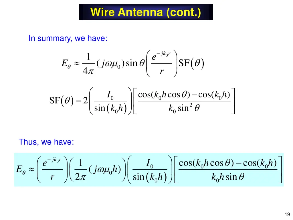 wire antenna cont 9
