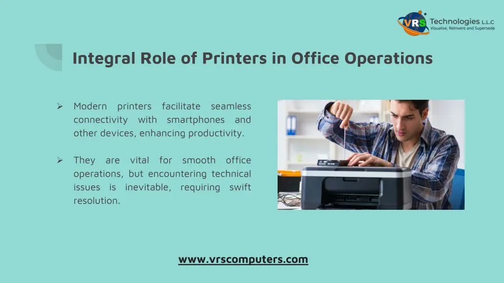 integral role of printers in office operations