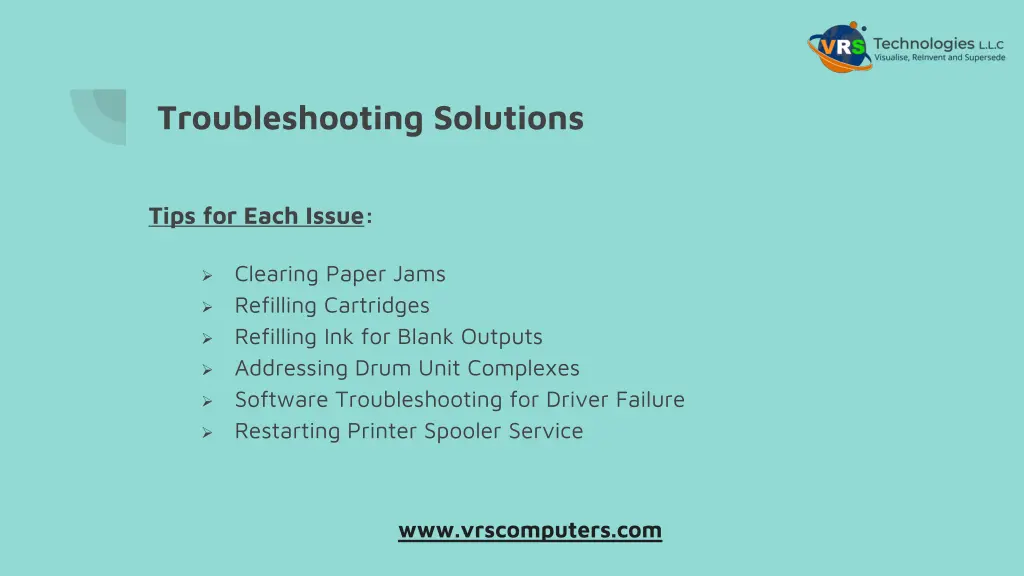 troubleshooting solutions