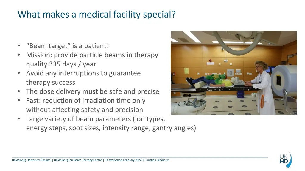 what makes a medical facility special