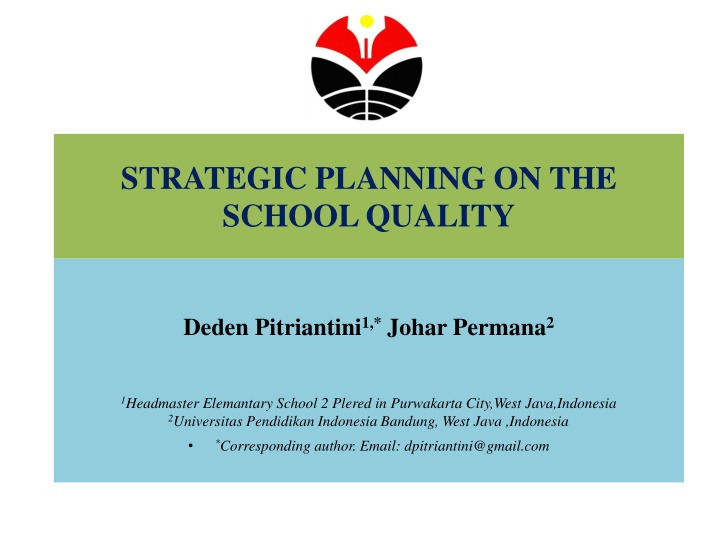 strategic planning on the school quality