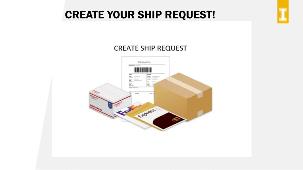 create your ship request