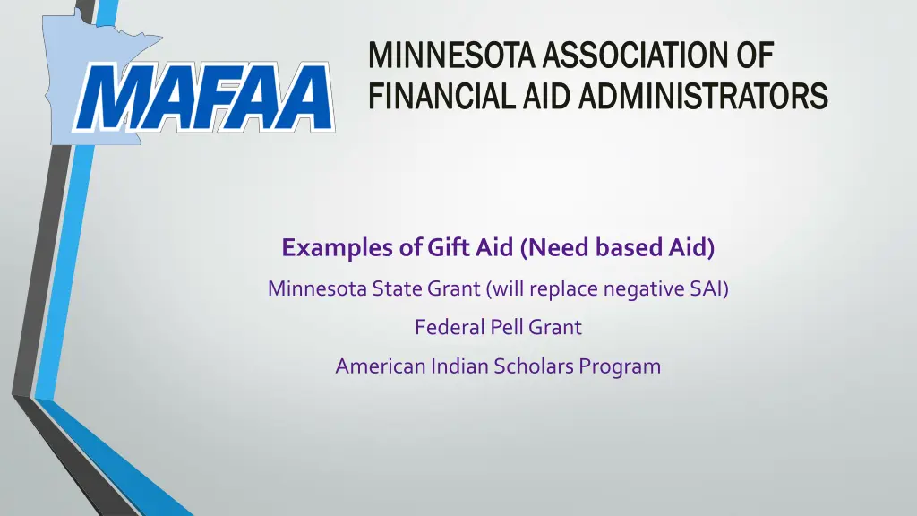 examples of gift aid need based aid