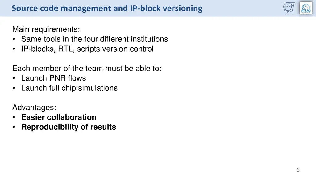 source code management and ip block versioning