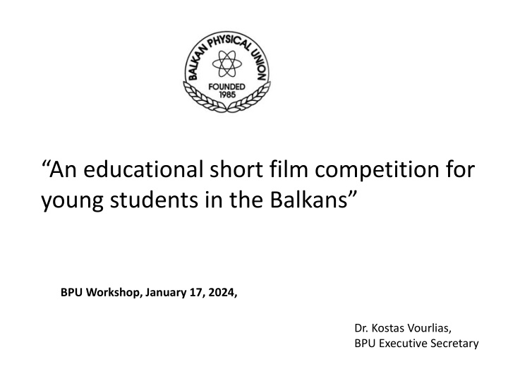 an educational short film competition for young