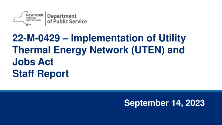 22 m 0429 implementation of utility thermal