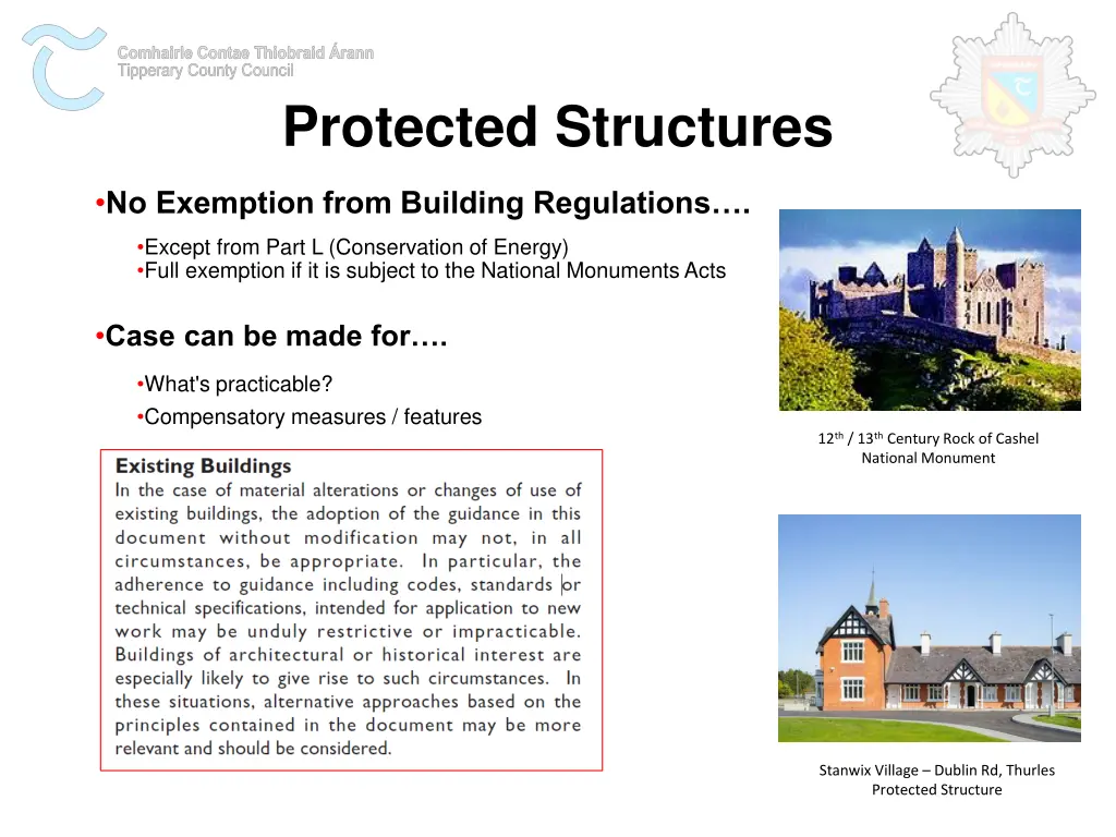 protected structures