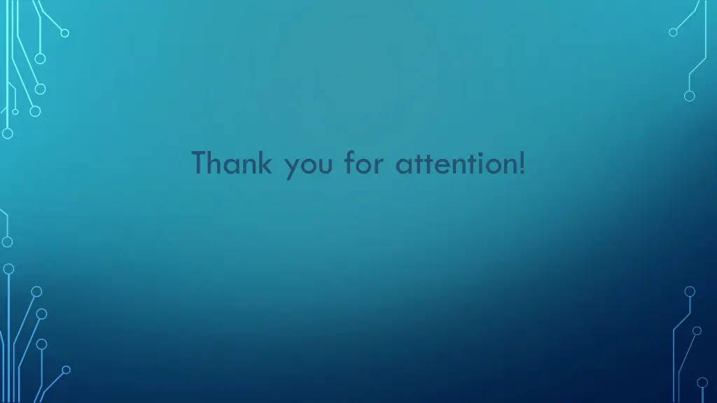 thank you for attention