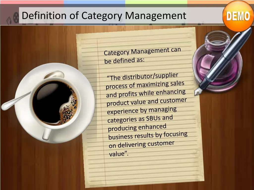 definition of category management