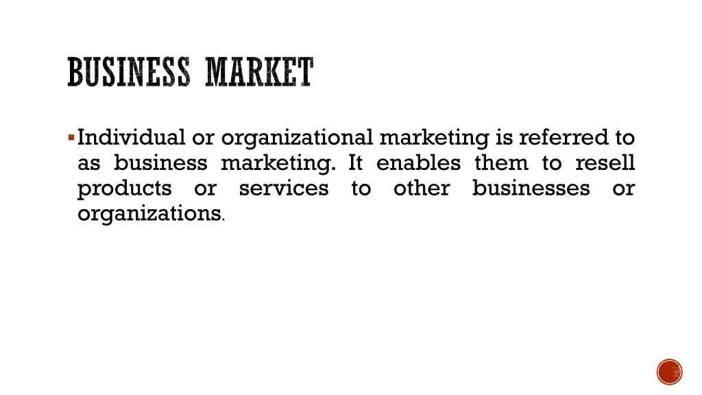 business market