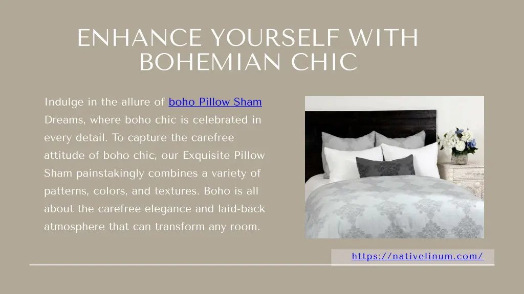 enhance yourself with bohemian chic