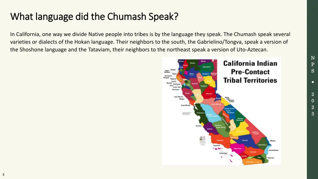 what language did the chumash speak what language