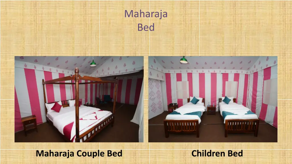 maharaja bed