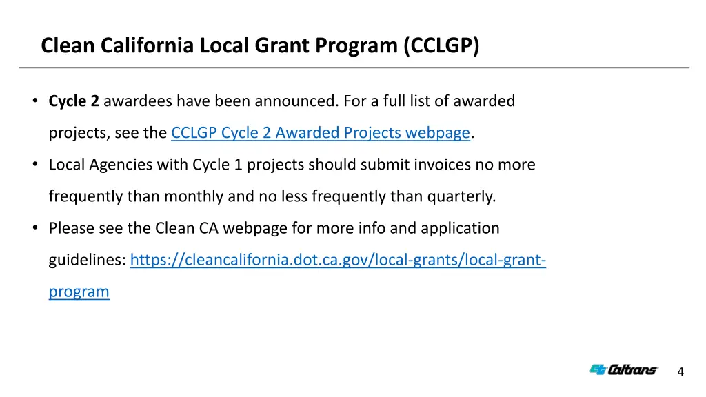 clean california local grant program cclgp