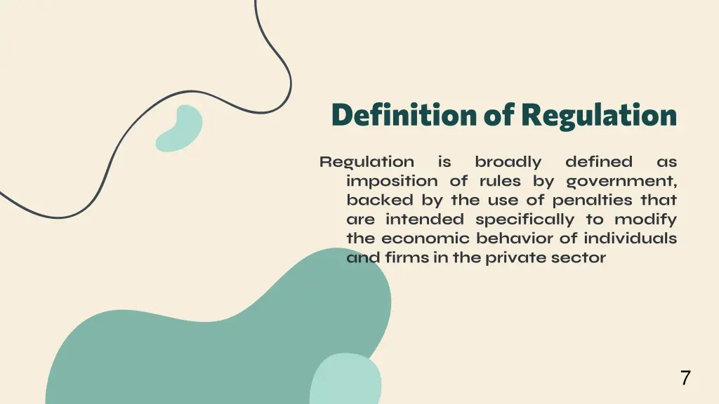 definition of regulation