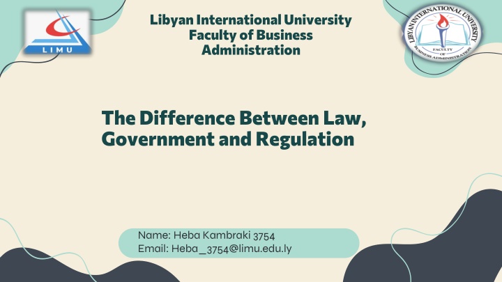 libyan international university faculty