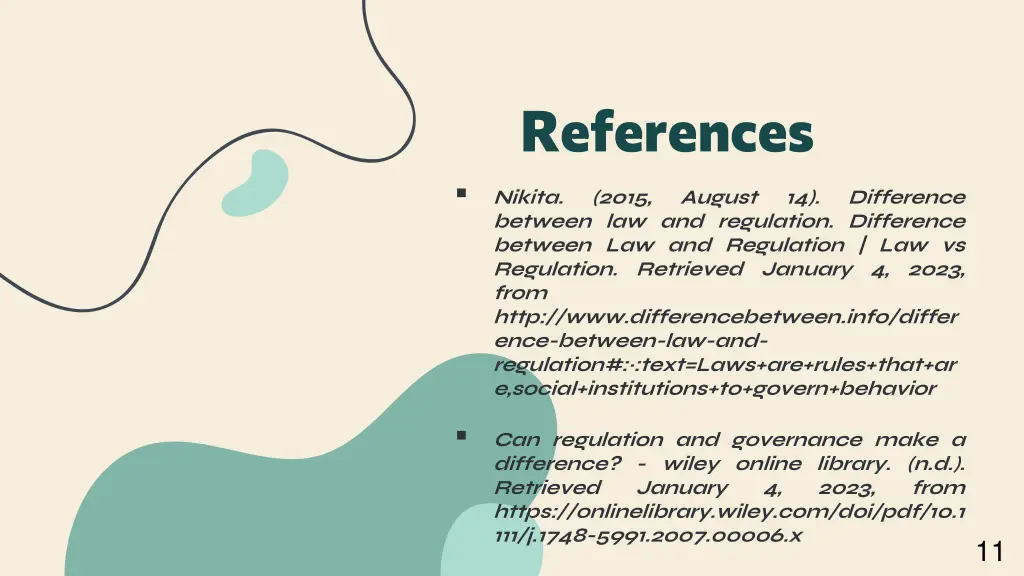 references