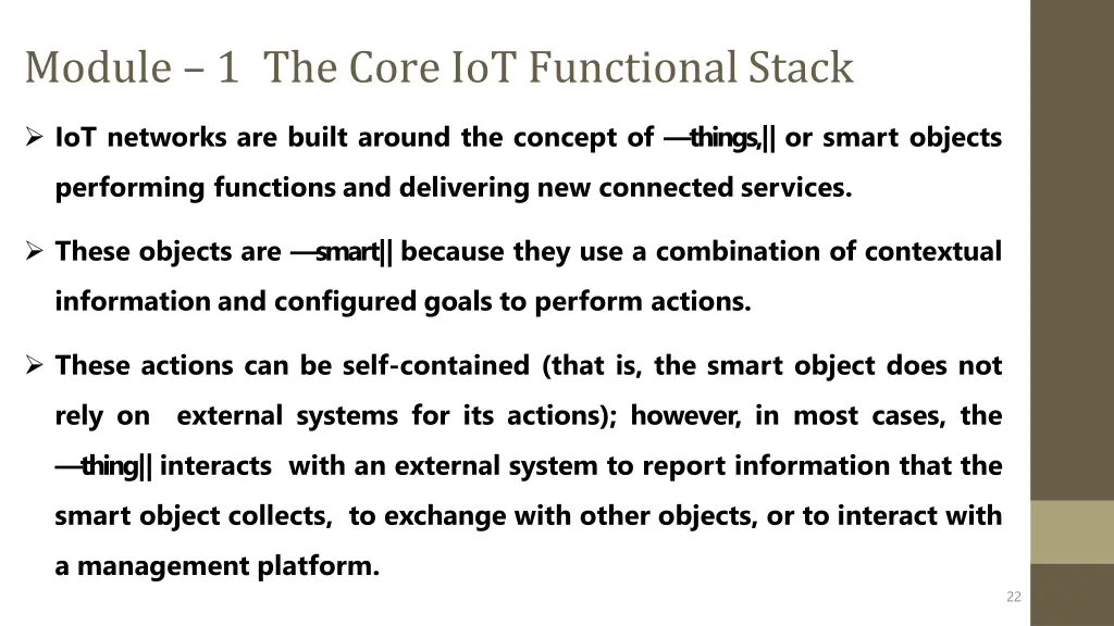 module 1 the core iot functionalstack