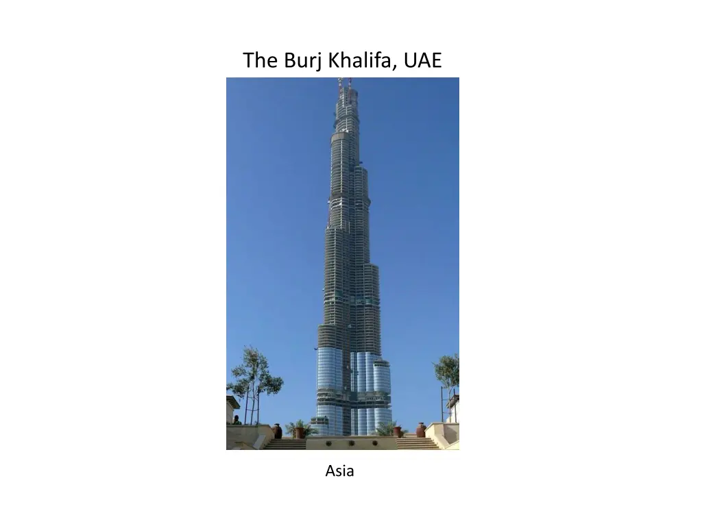 the burj khalifa uae