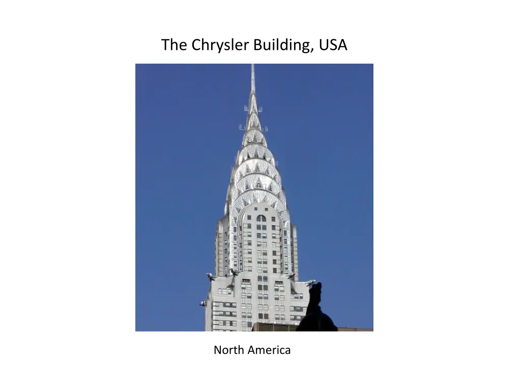 the chrysler building usa